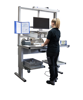 System-Arbeitsplatz für Schlauchbeutel-Verpackung 2